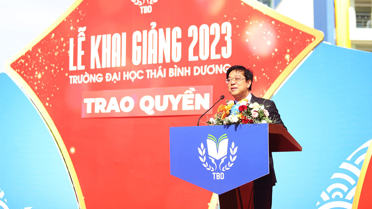 Diễn văn khai giảng 2023 của TS. Phạm Quốc Lộc – Hiệu trưởng Trường ĐH Thái Bình Dương