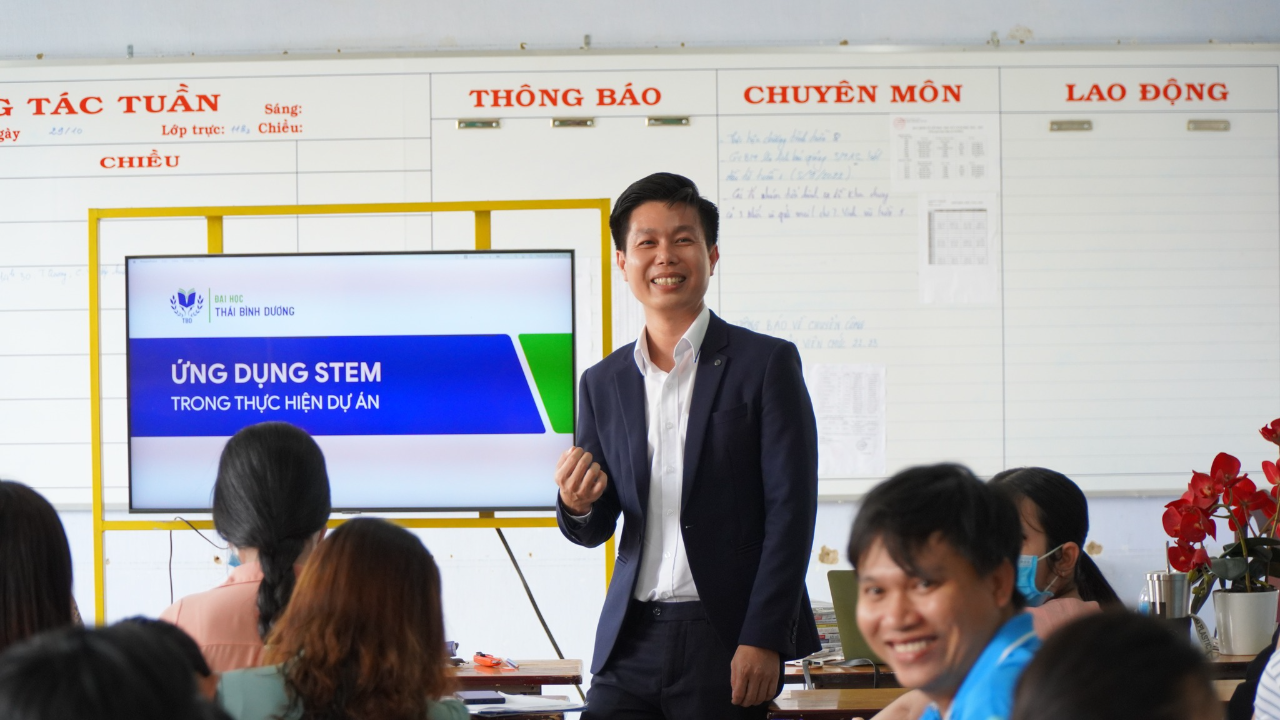 Hoạt động STEM đã đặt chân đến Trường THPT Tôn Đức Thắng, Tx.Ninh Hòa